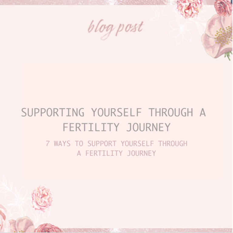 Support in Your Fertility Journey